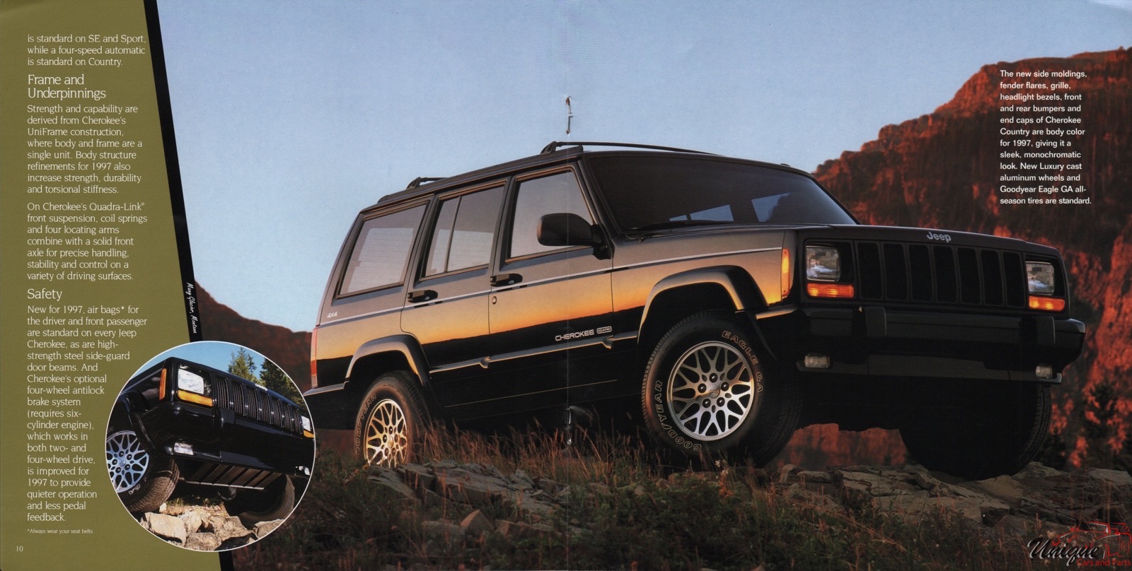 1997 Jeep Brochure Page 5